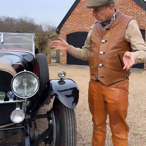 3 litre Bentley wearing its original Gurney Nutting tourer body